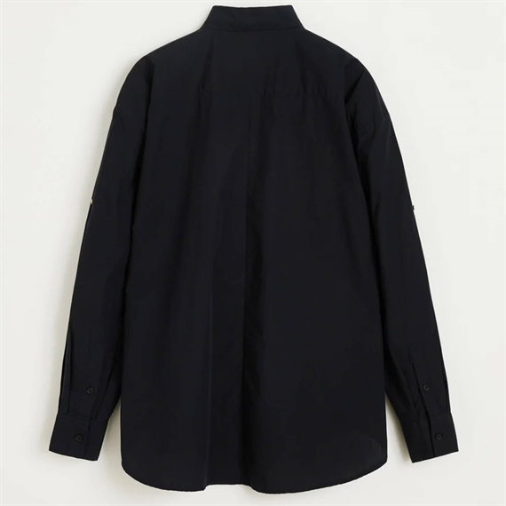 Aiayu Shirt Skjorte, Black Navy  